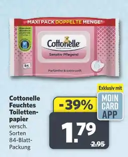 Combi Cottonelle feuchtes toilettenpapier Angebot