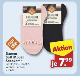Combi Nur die damen soft modal sneaker Angebot