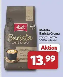 Combi Melitta barista crema Angebot