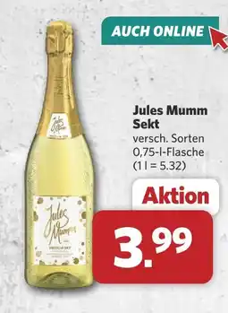 Combi Jules mumm sekt Angebot