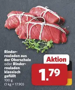 Combi Rinderrouladen aus der oberschale Angebot