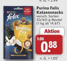 Combi Purina felix katzensnacks Angebot