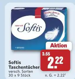 Combi Softis taschentücher Angebot