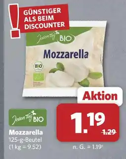 Combi Jeden tag bio mozzarella Angebot