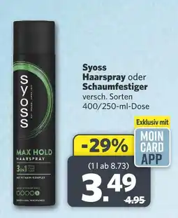 Combi Syoss haarspray Angebot