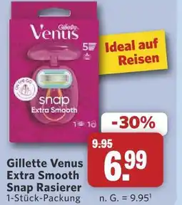 Combi Gillette venus extra smooth snap rasierer Angebot