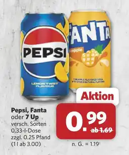 Combi Pepsi lemon twist Angebot