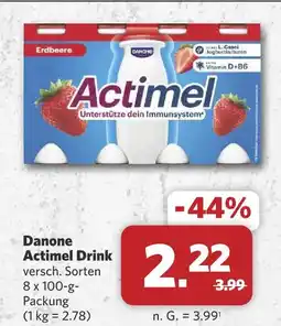 Combi Danone actimel drink Angebot