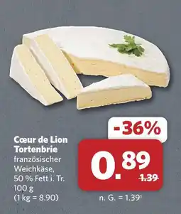 Combi Cœur de lion tortenbrie Angebot