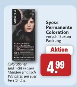 Combi Syoss permanente coloration Angebot