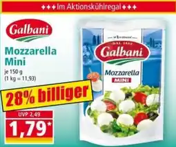 Norma Galbani Mozzarella Mini Angebot