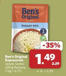 Combi Ben's original expressreis Angebot