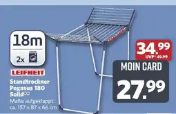 Combi Leifheit standtrockner pegasus 180 solid Angebot