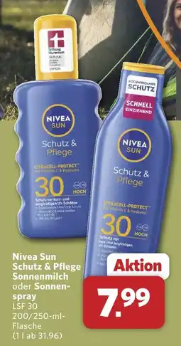Combi Nivea sun schutz & pflege sonnenmilch Angebot