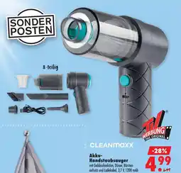 Mäc Geiz Cleanmaxx akku-handstaubsauger Angebot