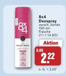 Combi 8x4 deospray Angebot