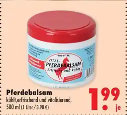 Mäc Geiz Bio-vital pferdebalsam Angebot