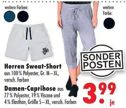 Mäc Geiz Herren sweat-short Angebot