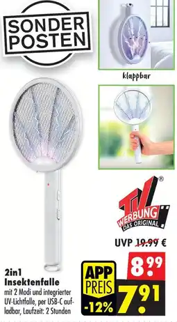 Mäc Geiz Tv werbung das original 2in1 insektenfalle Angebot
