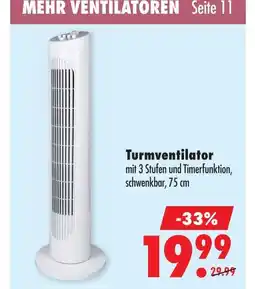 Mäc Geiz Turmventilator Angebot