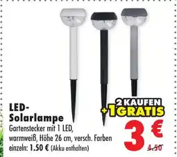 Mäc Geiz Led-solarlampe Angebot