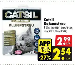 Mäc Geiz Catsil katzenstreu Angebot