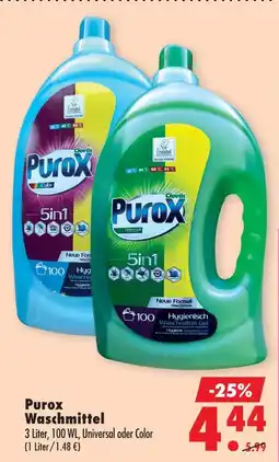 Mäc Geiz Purox waschmittel Angebot