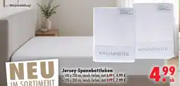 Mäc Geiz Westminster jersey-spannbettlaken 100 x 200 cm Angebot