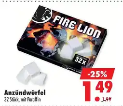 Mäc Geiz Fire lion anzündwürfel Angebot