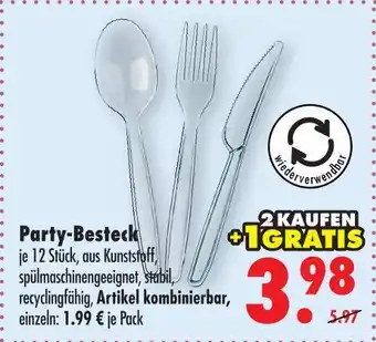 Mäc Geiz Party-besteck Angebot