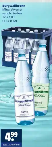 Getränkewelt Burgwallbronn mineralwasser Angebot