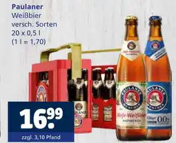 Getränkewelt Paulaner weißbier Angebot
