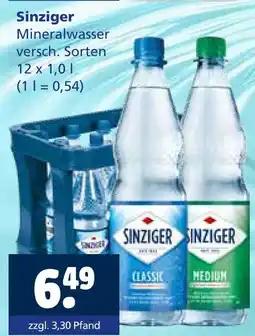 Getränkewelt Sinziger classic Angebot