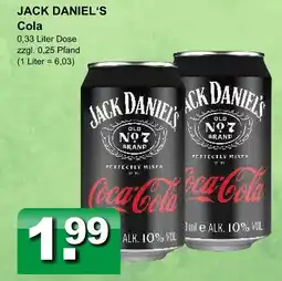 Getränkeparadies Gefromm Jack daniel's cola Angebot