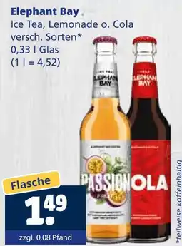 Getränkewelt Elephant bay ice tea Angebot