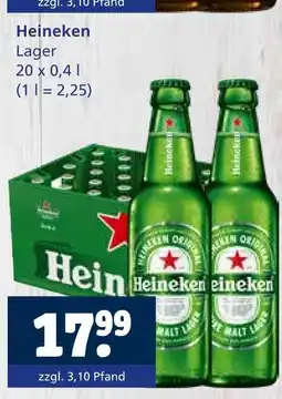 Getränkewelt Heineken lager Angebot