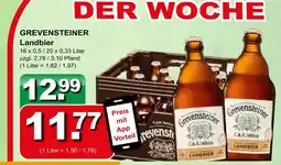 Getränkeparadies Gefromm Grevensteiner landbier Angebot