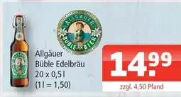 Getränke Oase Allgäuer büble edelbräu Angebot