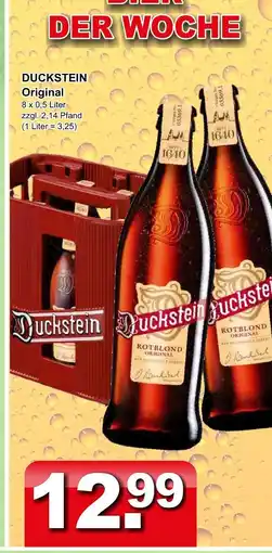 Getränkeparadies Gefromm Duckstein original Angebot