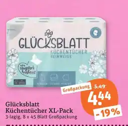 tegut Glücksblatt küchentücher Angebot