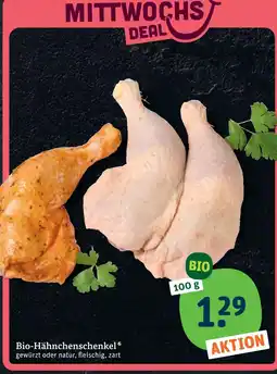 tegut Bio-hähnchenschenkel Angebot