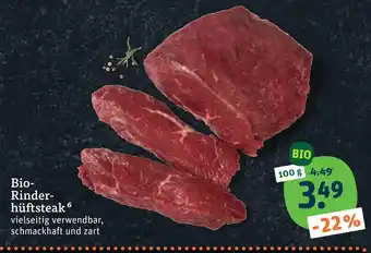 tegut Bio-rinderhüftsteak Angebot
