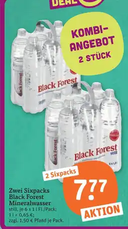 tegut Black forest mineralwasser Angebot