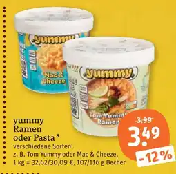 tegut Yummy ramen oder pasta Angebot