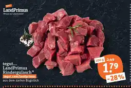 tegut Tegut... landprimus rindergulasch Angebot