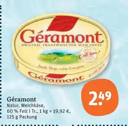 tegut Géramont natur, weichkäse Angebot