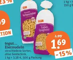 tegut Tegut... eiernudeln Angebot
