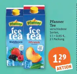 tegut Pfanner tee Angebot