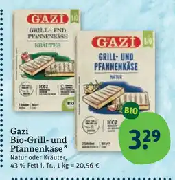 tegut Gazi bio-grill- und pfannenkäse Angebot