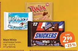 tegut Mars minis Angebot